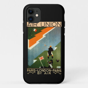Parijs - Londen - Parijs door Air iPhone 11 Hoesje