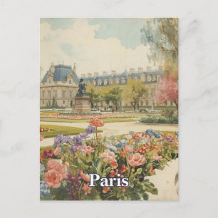 Parijs Louvre Briefkaart
