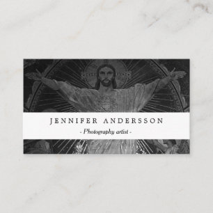  Parijs Main mosaic Sacred Heart jesus Visitekaartje