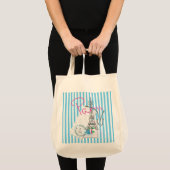 Parijs met liefde en Eiffeltoren Tote Bag (Voorkant (product))