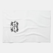 Parijs met scrollen theedoek (Horizontaal)