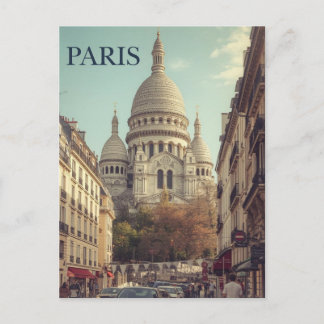 Parijs Montmartre Briefkaart