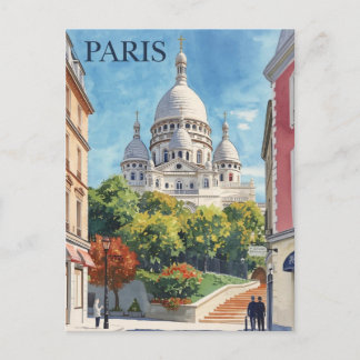 Parijs Montmartre Briefkaart