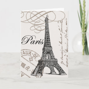 Parijs...notecard Kaart