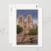 Parijs - Notre Dame Briefkaart (Voorkant / Achterkant)