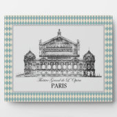  Parijs Opera Illustration Harlequin Fotoplaat (Voorkant)