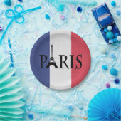 Parijs Papieren Bordje (Feest)