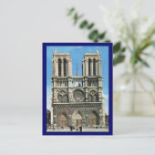 Parijs, Parijs Notre Dame de Paris Briefkaart (Staand voorkant)