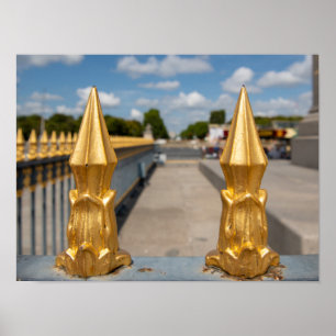Parijs Place de la Concorde Poster
