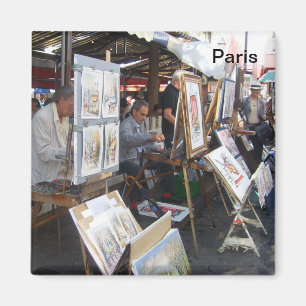 Parijs - Place de Tertre-Montmartre - Magneet