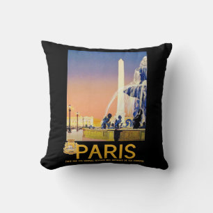 Parijs ~ Place del la Concorde Kussen