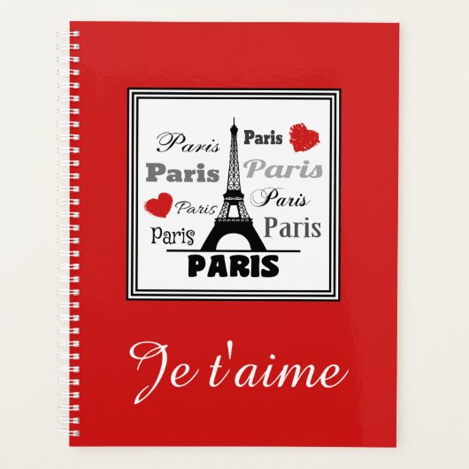 Parijs Planner (Voorkant)