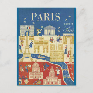 Parijs - Postal Briefkaart
