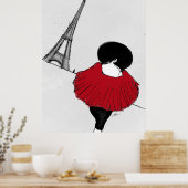 Parijs Poster (Keuken)