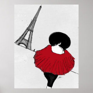 Parijs Poster