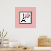 Parijs Poster (Keuken)