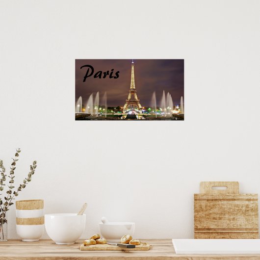 Parijs Poster (Keuken)