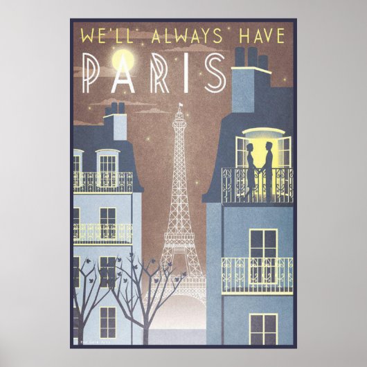 Parijs Poster (Voorkant)
