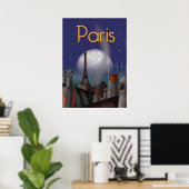 Parijs Poster (Thuiskantoor)