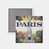 Parijs: Poster Magneet (Voorkant / Achterkant)