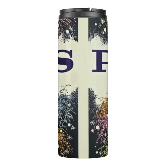 Parijs: Poster Thermosbeker (Achterkant)