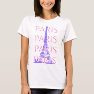 Parijs Reis Kunst, Reis Kunst, Roze T-shirt