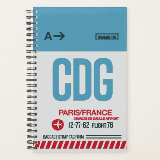 Parijs - Reisplanner 2026 Planner