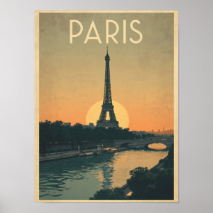  Parijs-reizen Poster