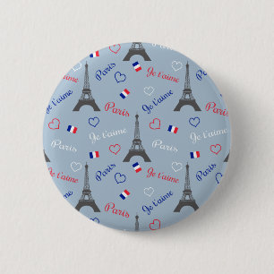 Parijs Ronde Button 5,7 Cm