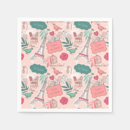 Parijs Servet (Voorkant)