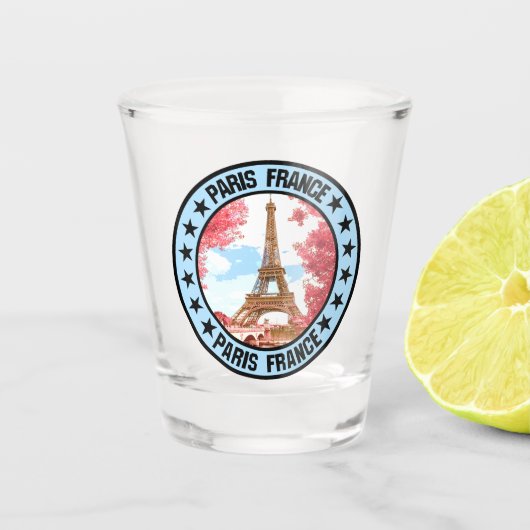 Parijs Shot Glas (Voorkant)