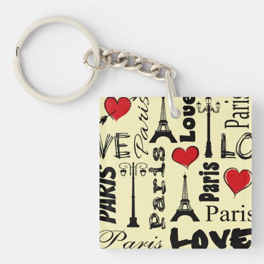 Parijs Sleutelhanger (voorkant)