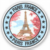 Parijs Sticker (Voorkant)