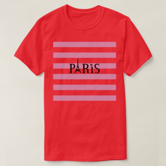 Parijs T-shirt (Design voorkant)
