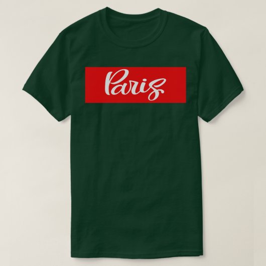 Parijs T-shirt (Design voorkant)