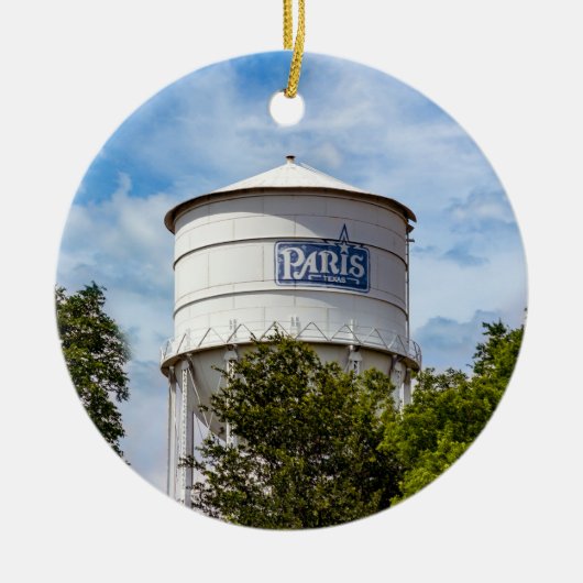 Parijs, Texas - Ornament met twee kanten (Voorkant)