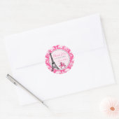 Parijs Thema Party Stickers (Envelop)