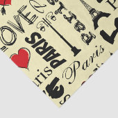 Parijs Tissuepapier (Detail)