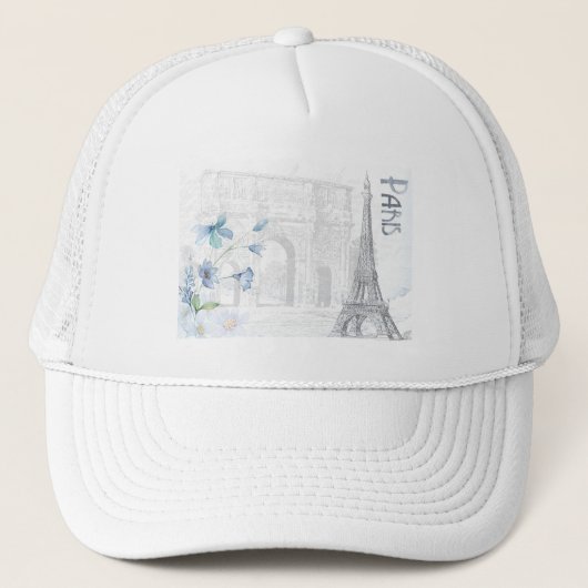Parijs Trucker Pet (Voorkant)