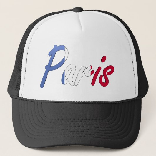 Parijs Trucker Pet (Voorkant)