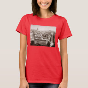 Parijs: Uitzicht, 1900 T-shirt