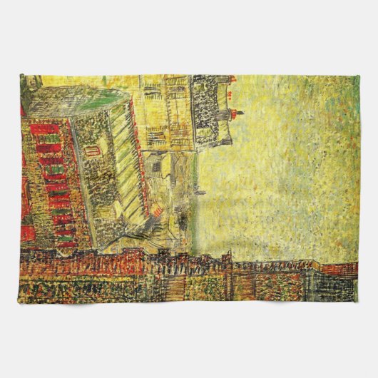 Parijs Uitzicht van Vincent's Room door Vincent va Theedoek (Horizontaal)