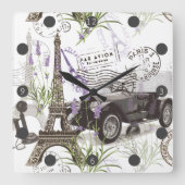 Parijs Vierkante Klok (Voorkant)