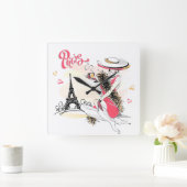 Parijs Vierkante Klok (Huis)