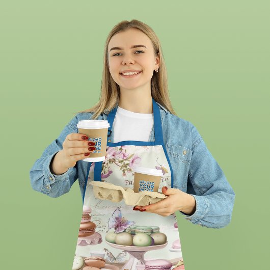 Parijse Bakkerij Custom Name Schort