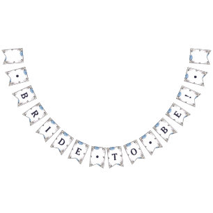 Parijse charme bloemenbruid om Vrijgezellenfeest t Vlaggetjes