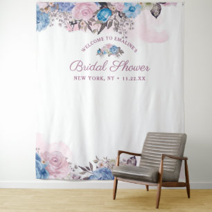 Parijse charme bruiloftsshower foto prop achtergro wandkleed