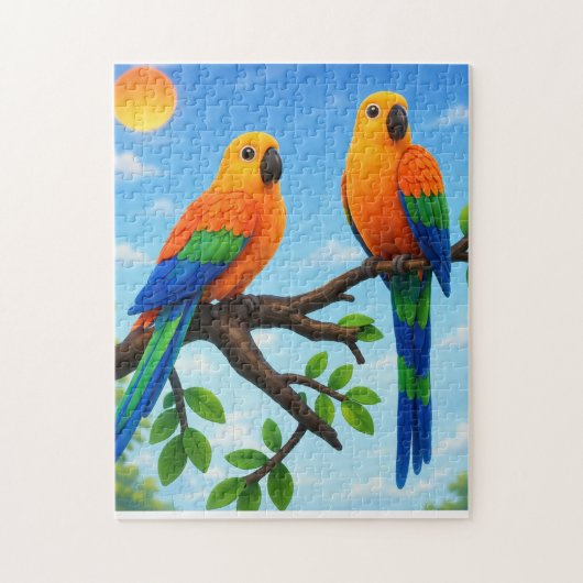 Parijse Chic Cafe Legpuzzel (Verticaal)
