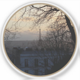 Parijse droefheid - v2 sticker