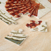 Parijse Franse moderne  zeeschelp zeepaardje Legpuzzel (Zijkant)